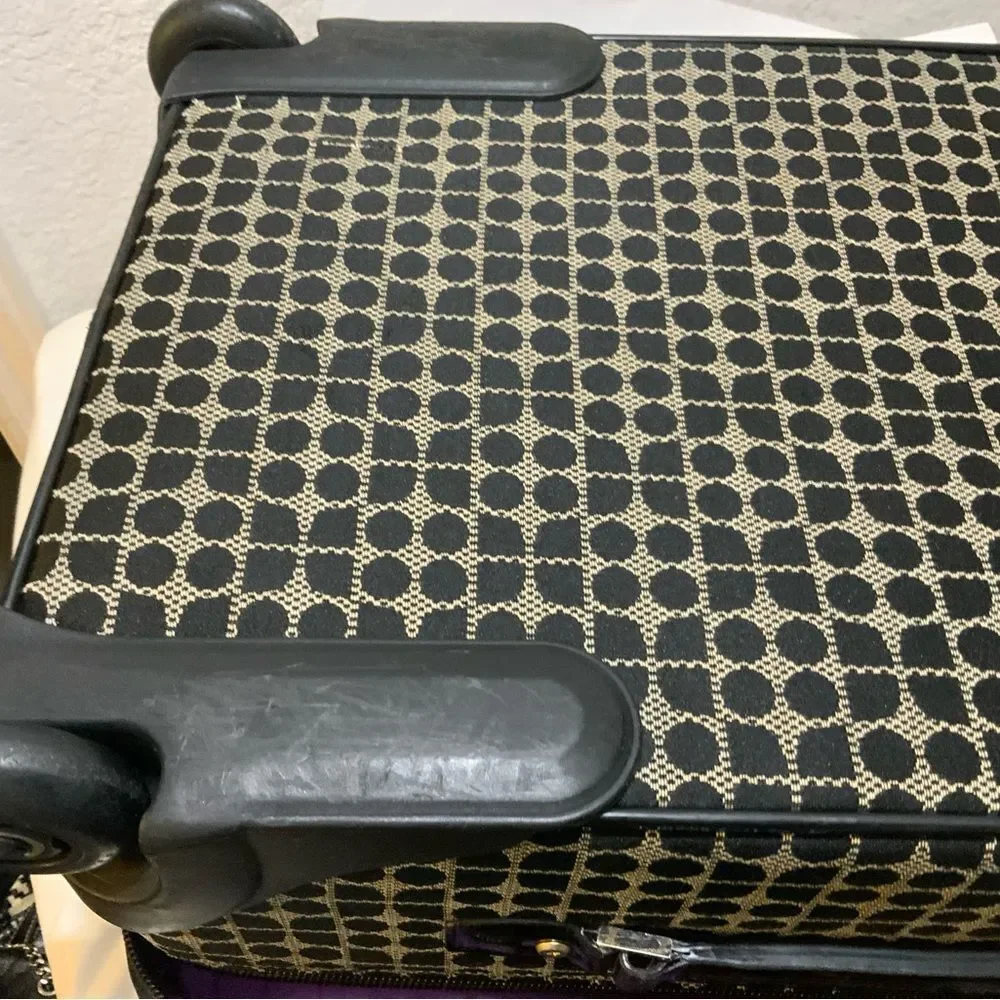 KATE SPADE NEW YORK CABIN ROLLING LUGGAGE Roller bag/ Carry on - Black